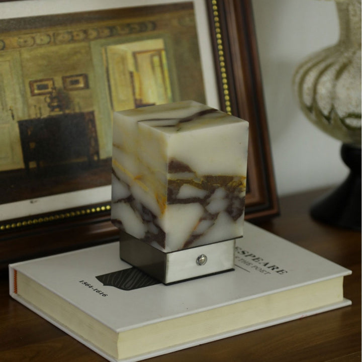 Elegant Stone Table Lamp