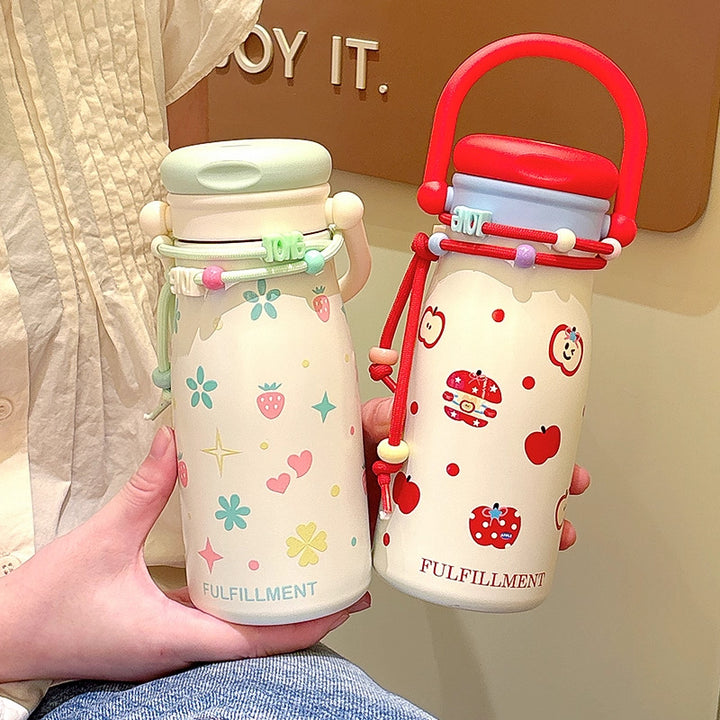 Women’s creative drinking bottle with funny design and practical cord Stornfield