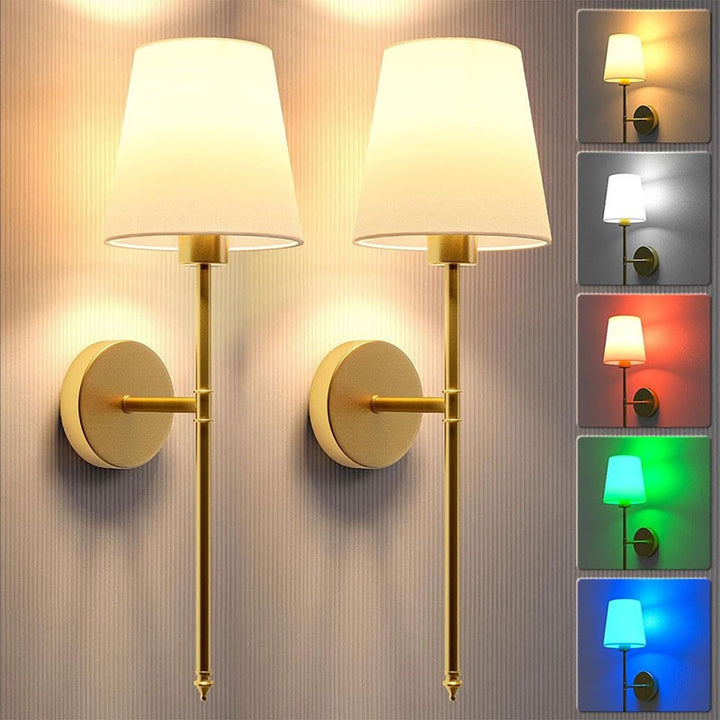 Adjustable Fabric Wall Sconce