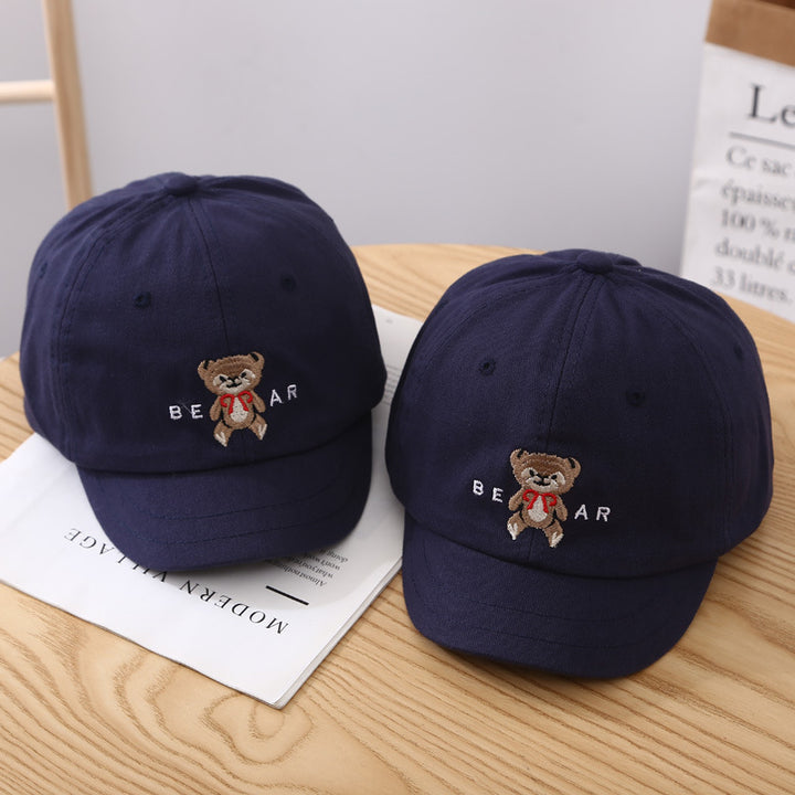 Women's Cute Bear-Embroidered Baseball Cap Stornfield