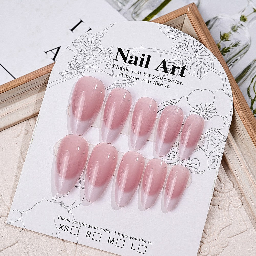 Elegant French Tip Press-On Nail Tips Stornfield