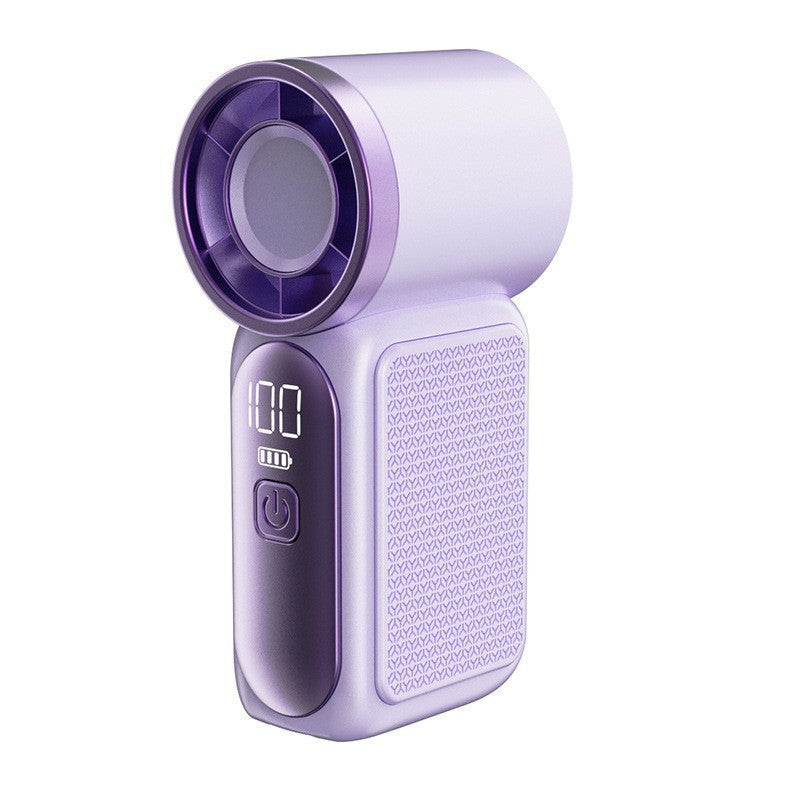 Cooling portable handheld bladeless fan with USB rechargeable battery Stornfield