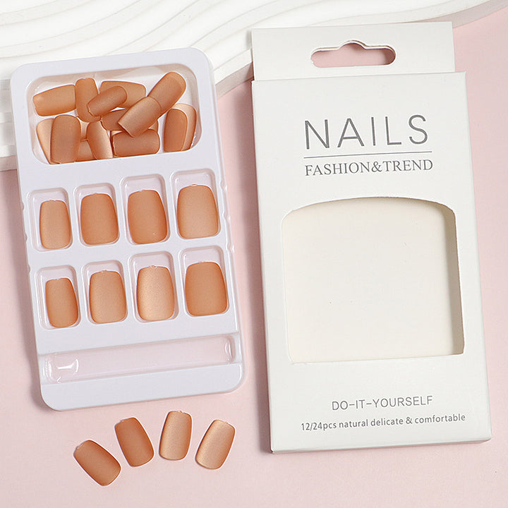 DIY Natural Finish Press-On Nail Tips Stornfield