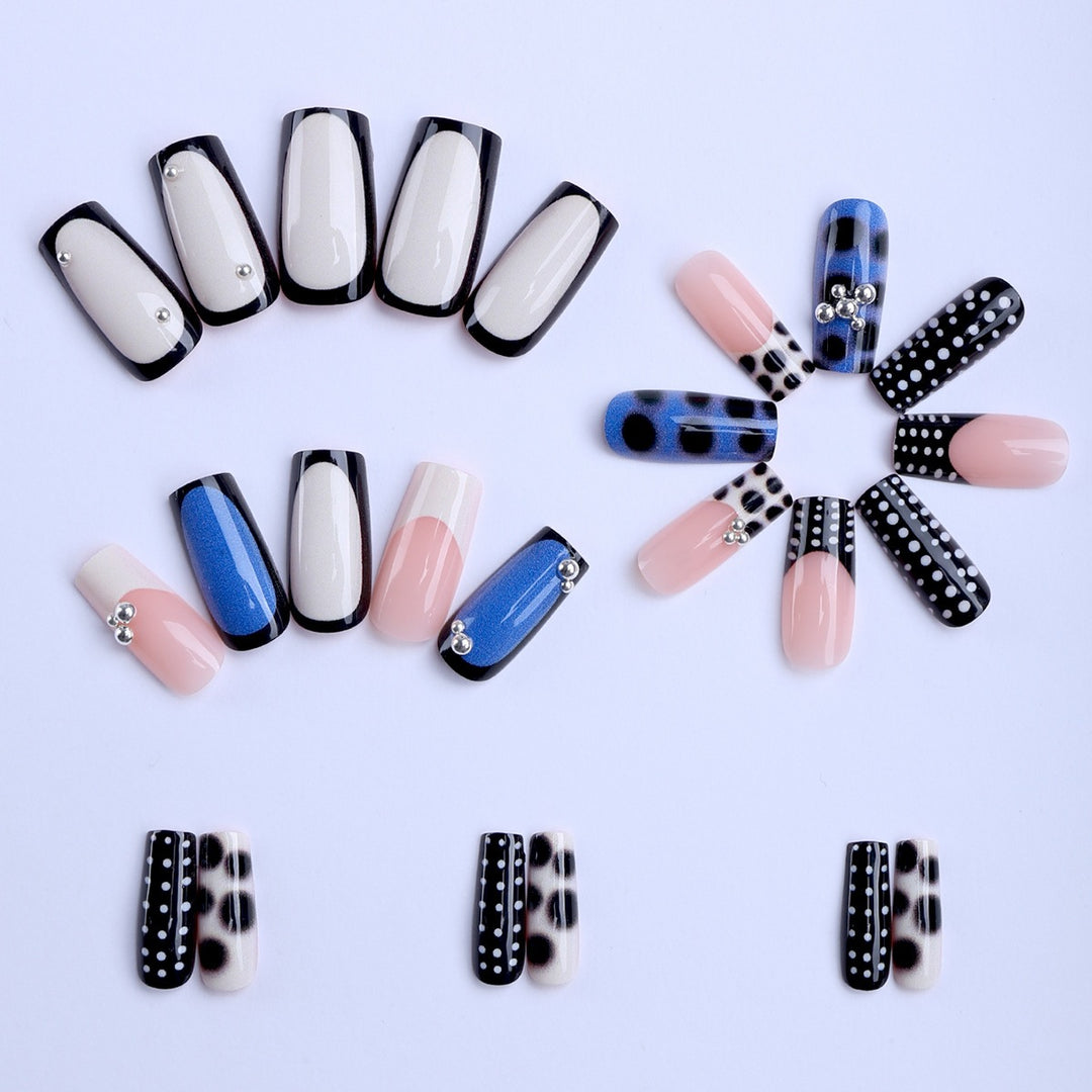 Creative Nail Set with 3D Decoration Stornfield