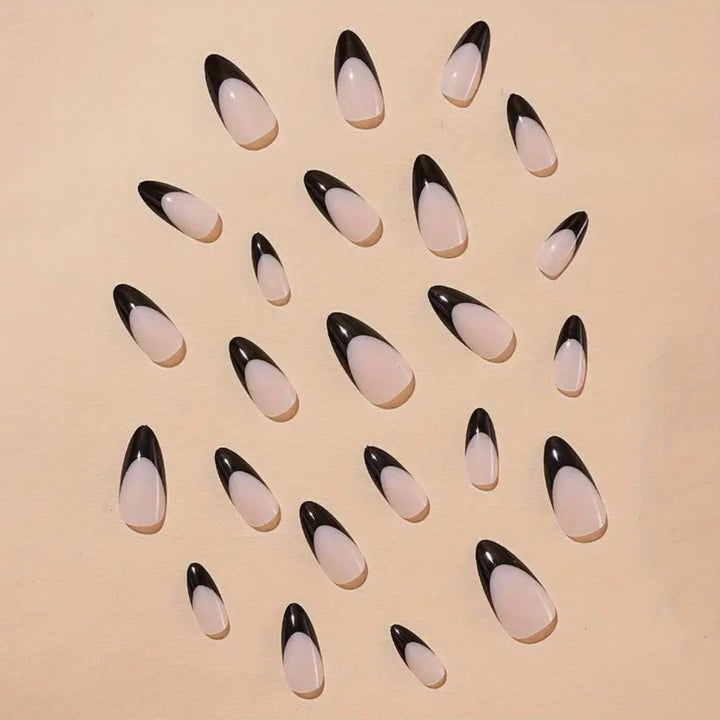 Artificial nail tips with stylish motif Stornfield