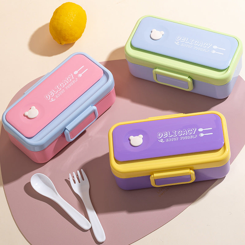 Stainless Steel Multi-Compartment Lunch Box
