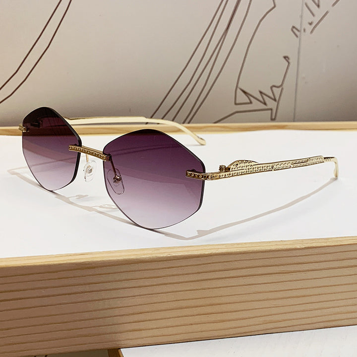 Women's extravagant sunglasses with sparkling accents Stornfield