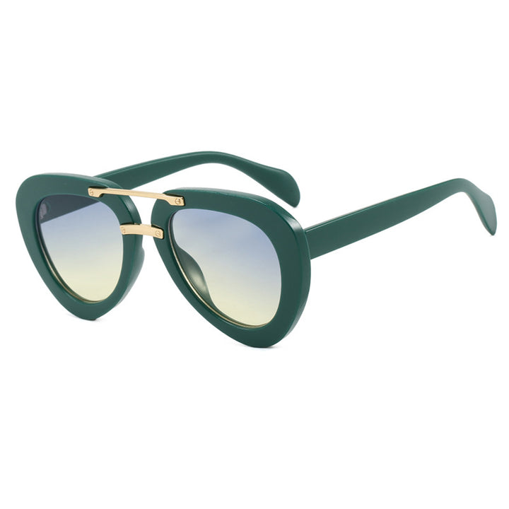Womens extravagant sunglasses in modern heart design Stornfield