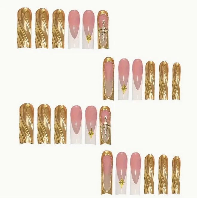 Extravagant Decorative Acrylic Nail Art Enhancements Stornfield