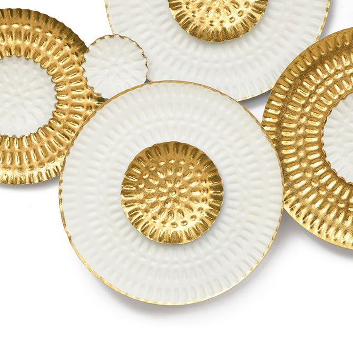 Modern Decorative Wall Sculpture with Circular Design Stornfield