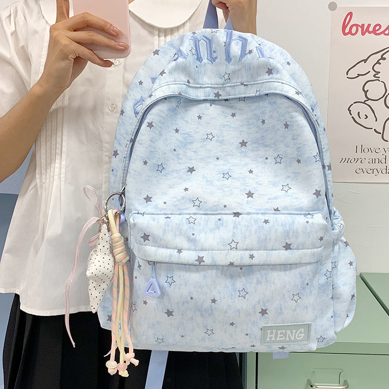 Star-Print School Backpack Stornfield