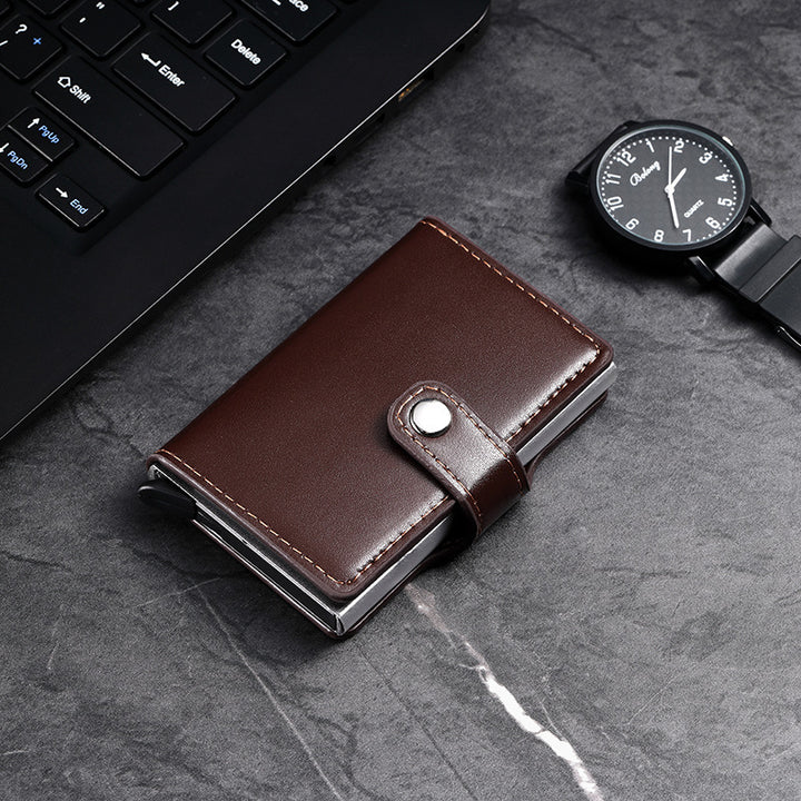 RFID-Blocking Leather Cardholder Stornfield