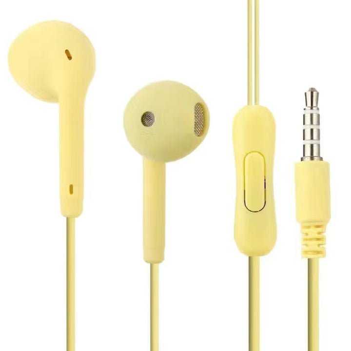 Ergonomic Wired Earphones with Inline Microphone Stornfield