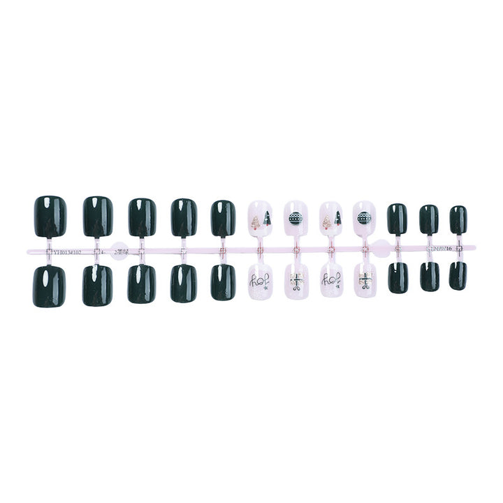 Festive Holiday Press-On Nail Art Collection Stornfield
