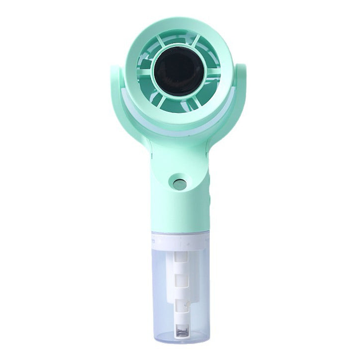Unisex Portable Hand Fan with Integrated Spray Function Stornfield