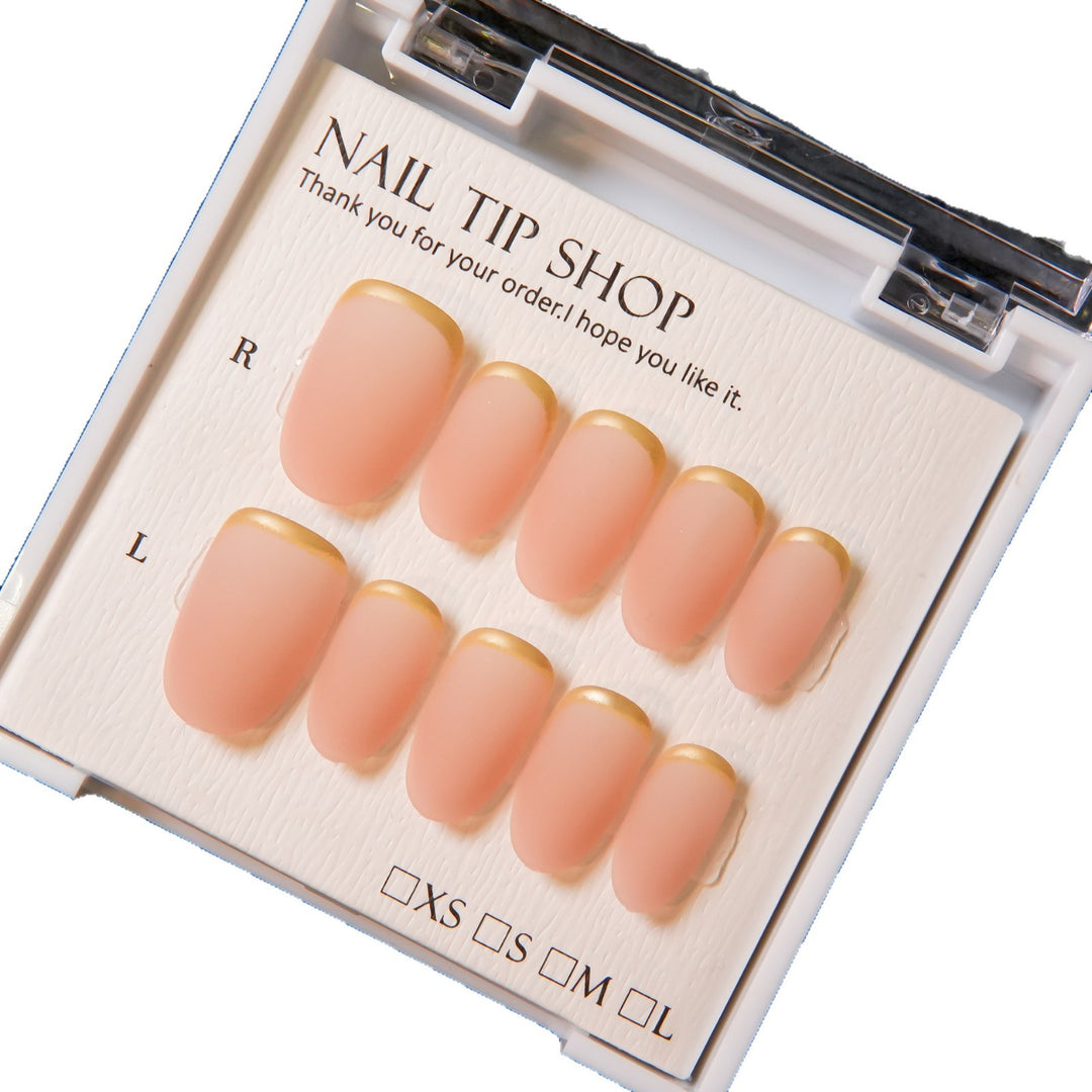Natural Finish Press-On Nail Kit