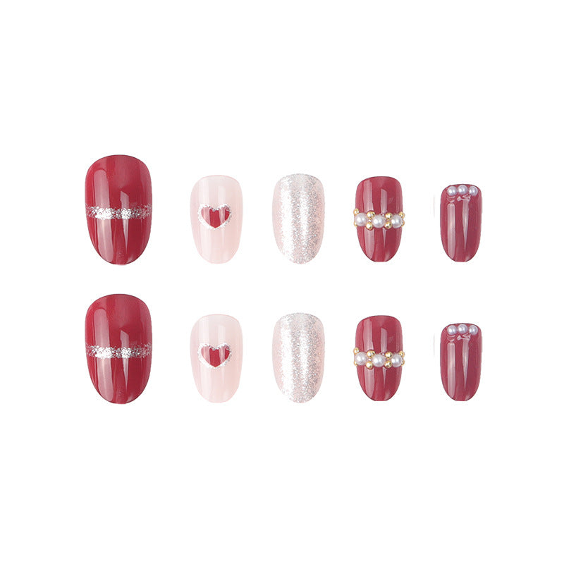 Glamorous Nail Art Press-On Set Stornfield