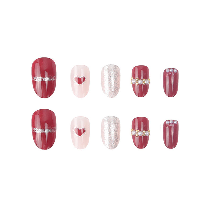 Glamorous Nail Art Press-On Set Stornfield