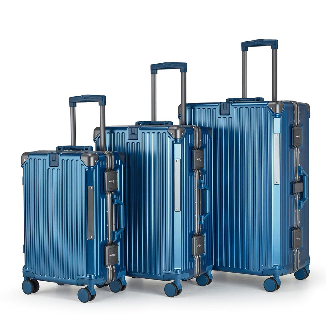 Unisex Aluminum Hard Shell Travel Luggage Set Stornfield