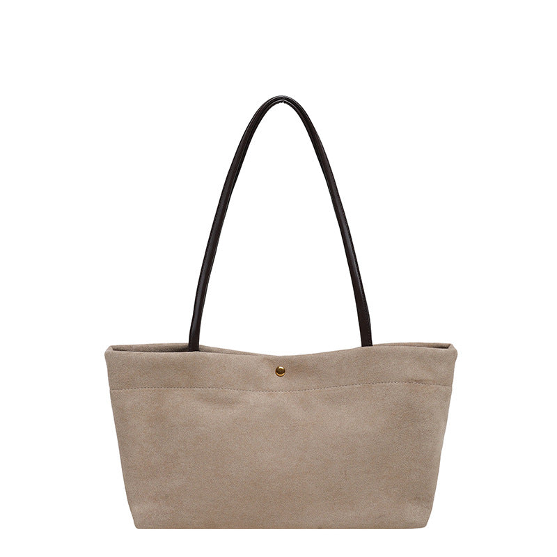 Suede Shoulder Tote Bag Stornfield