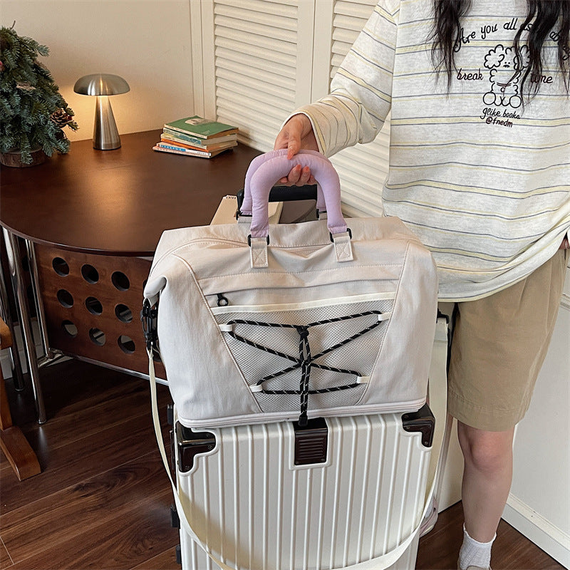 Sporty Shoulder Bag with Practical Organizer Stornfield