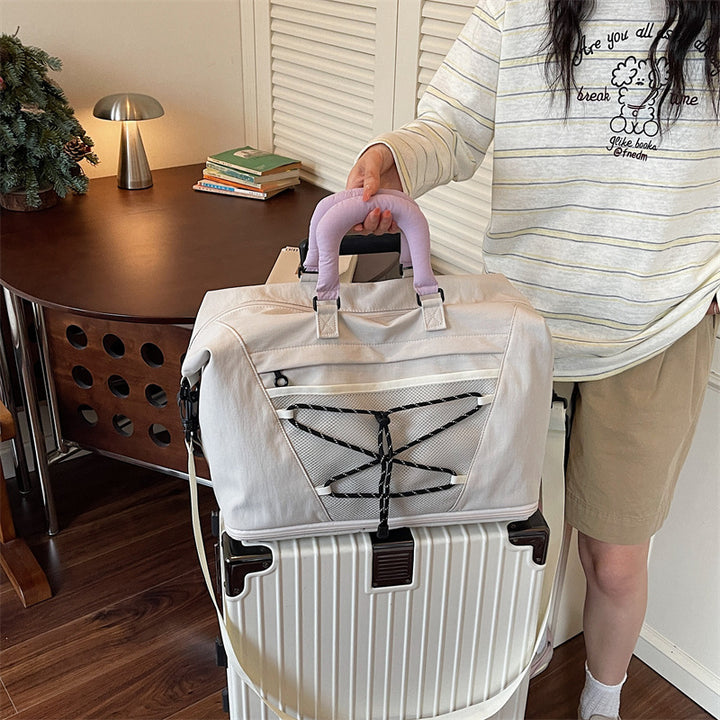 Sporty Shoulder Bag with Practical Organizer Stornfield