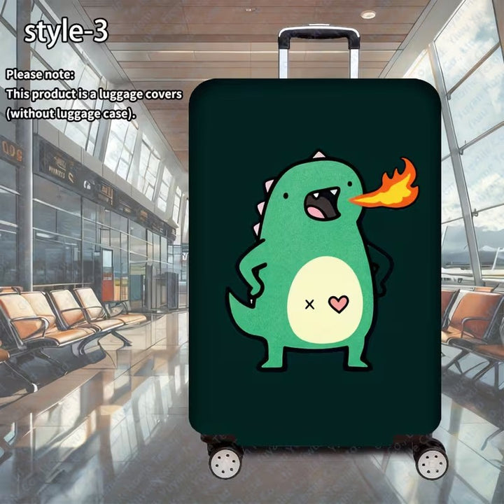 Unisex Luggage Cover with Creative Dinosaur Design Stornfield