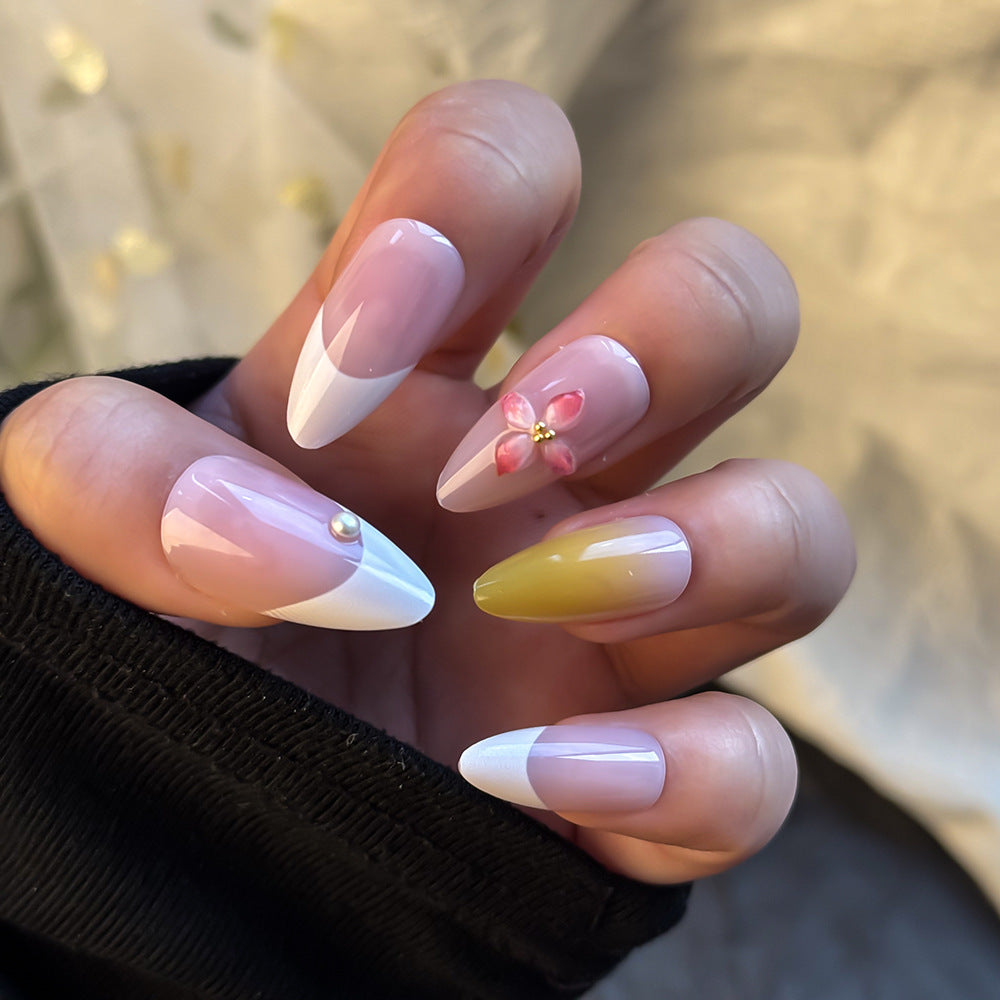 Elegant Press-On Nail Art Set Stornfield