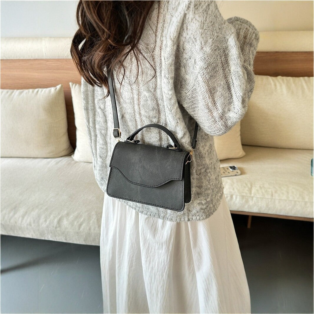 Elegant Structured Crossbody Satchel