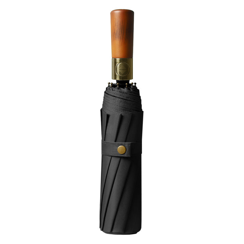 Women's innovative automatic folding umbrella with high-strength frame design Stornfield