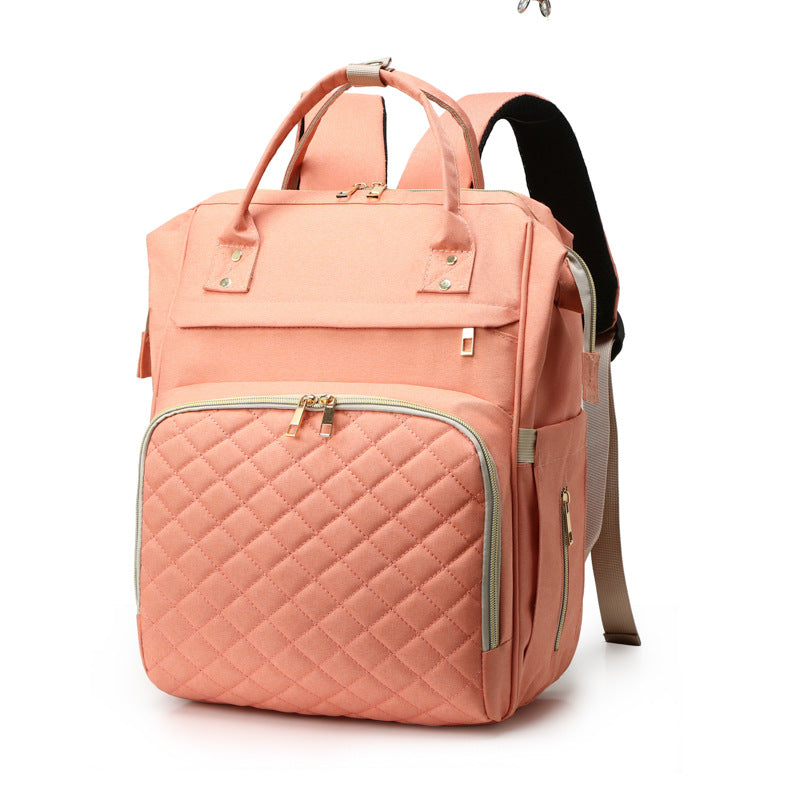 Quilted Multi-Functional Backpack Stornfield