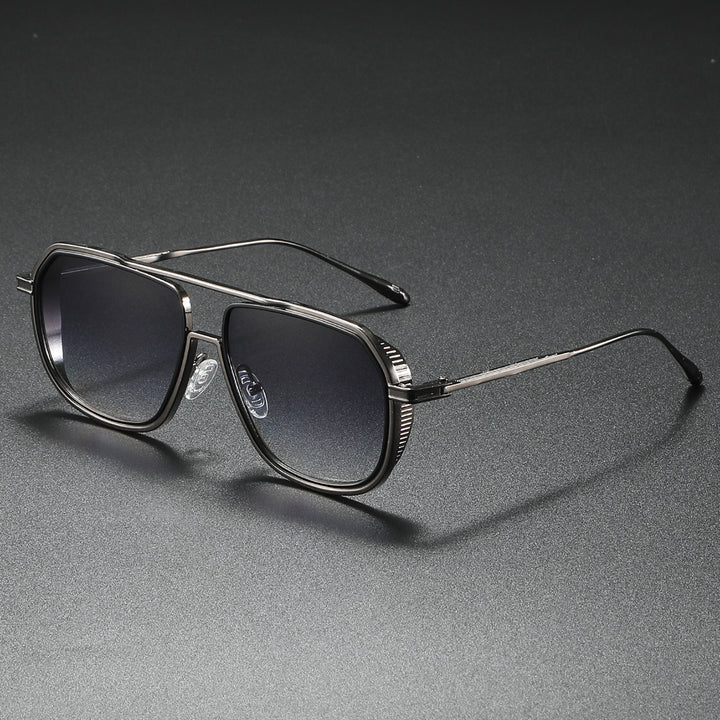 Women's Elegant Sunglasses with Angular Metal Frame Stornfield