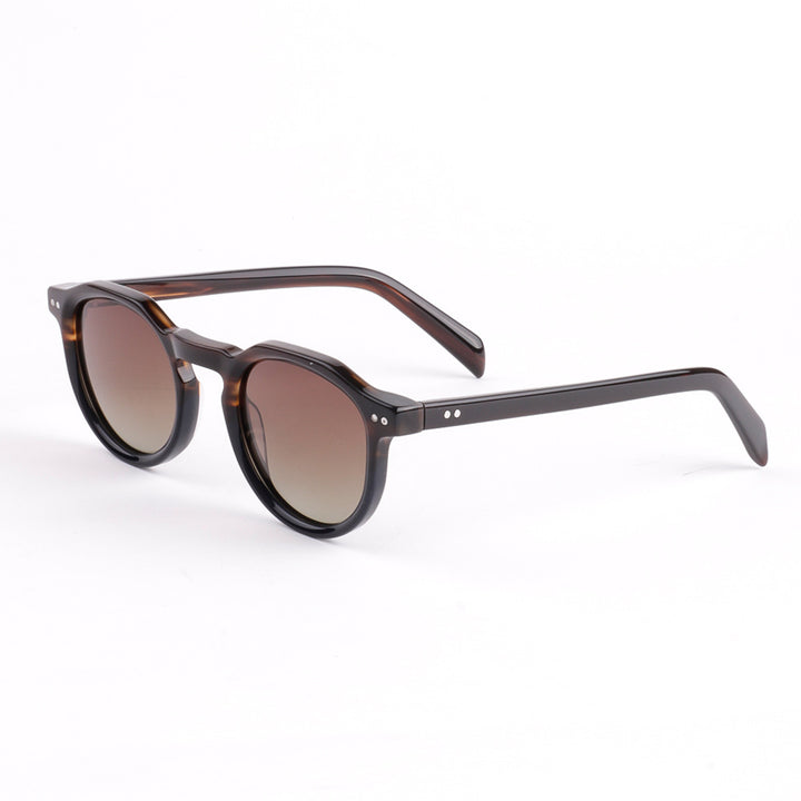 Ladies' fashionable sunglasses with stylish round frame and UV protection Stornfield