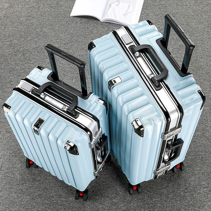 Hard Shell Trolley With Integrated Usb Charging Port And Multifunctional Storage Stornfield