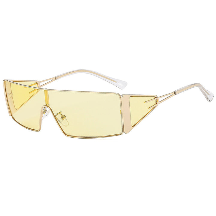 Women geometric sunglasses with futuristic design and durable frame Stornfield