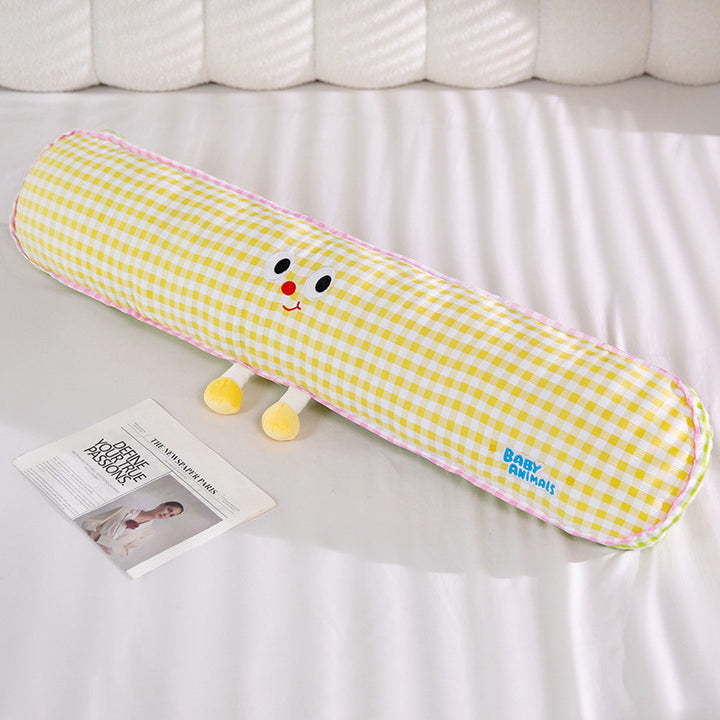 Plush Neck Roll with Playful Animal Design Stornfield
