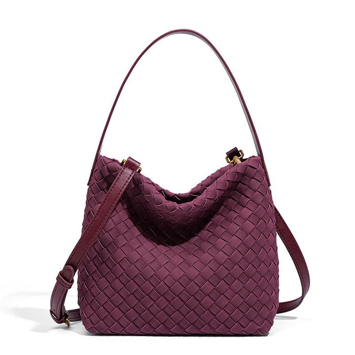Textured Vegan Leather Crossbody Bag Stornfield