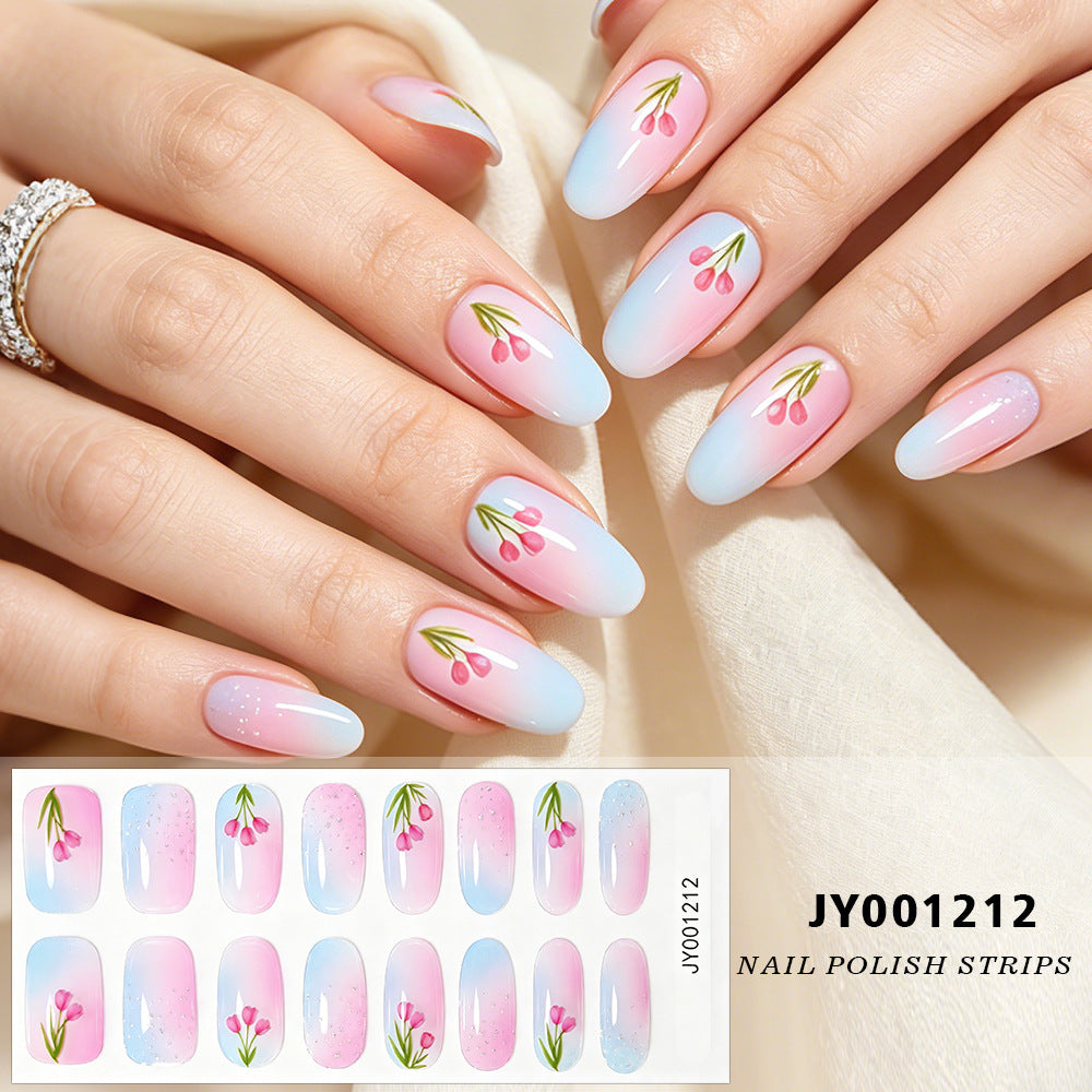 Whimsical Printed Nail Polish Strips