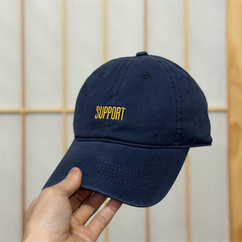 Men's Supportive Embroidered Cotton Baseball Cap Stornfield