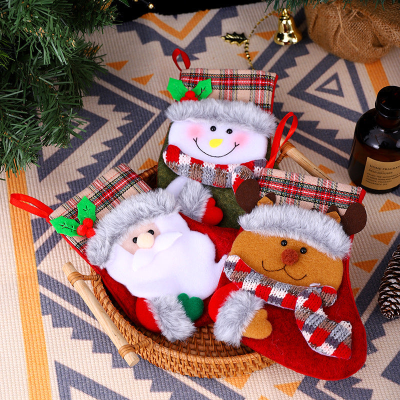 Christmas Fabric Sock Stornfield