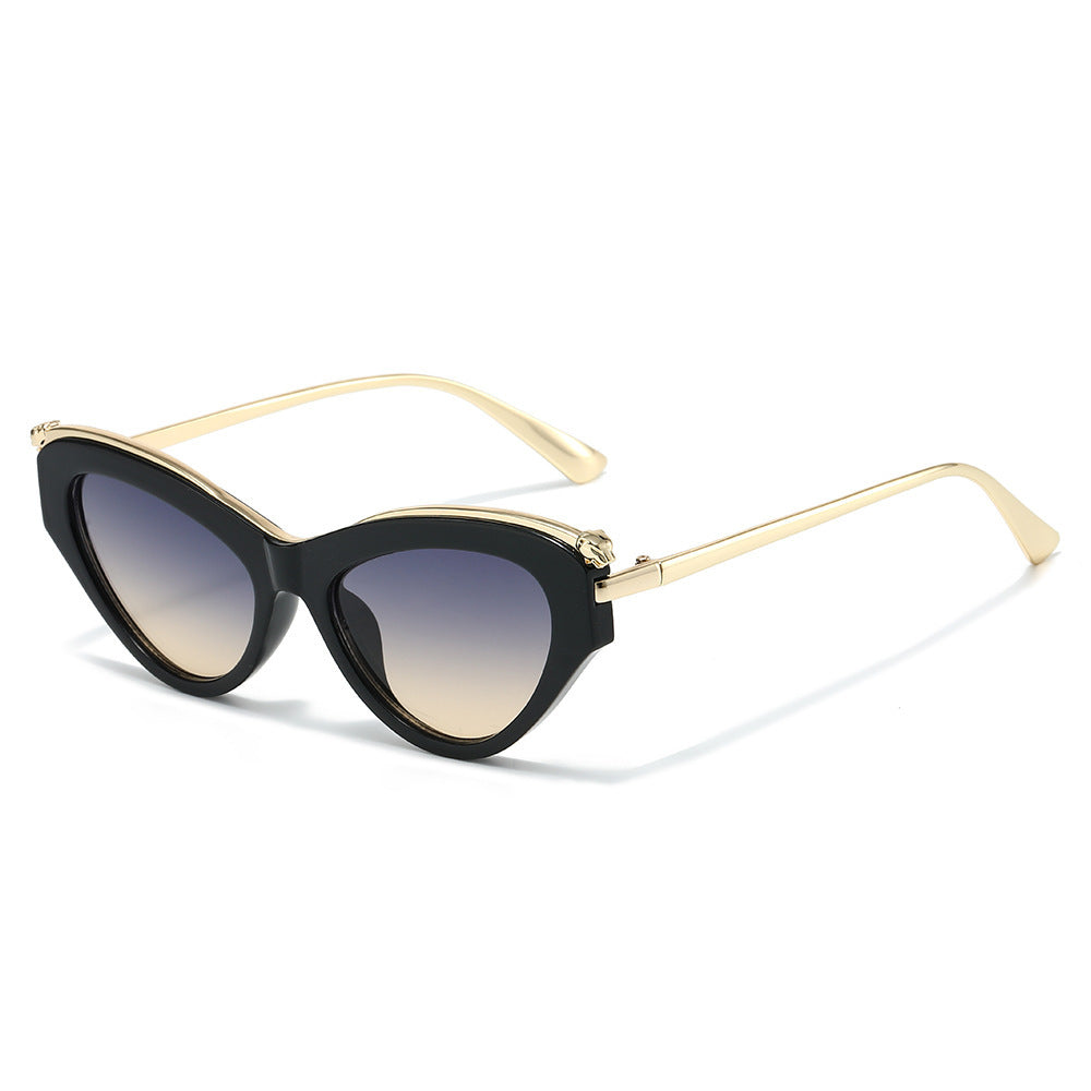 Glamorous Cat-Eye Sunglasses with Gradient Lenses Stornfield