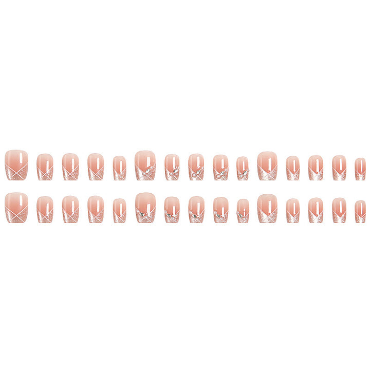 Artificial Nail Set with Glitter Accents Stornfield