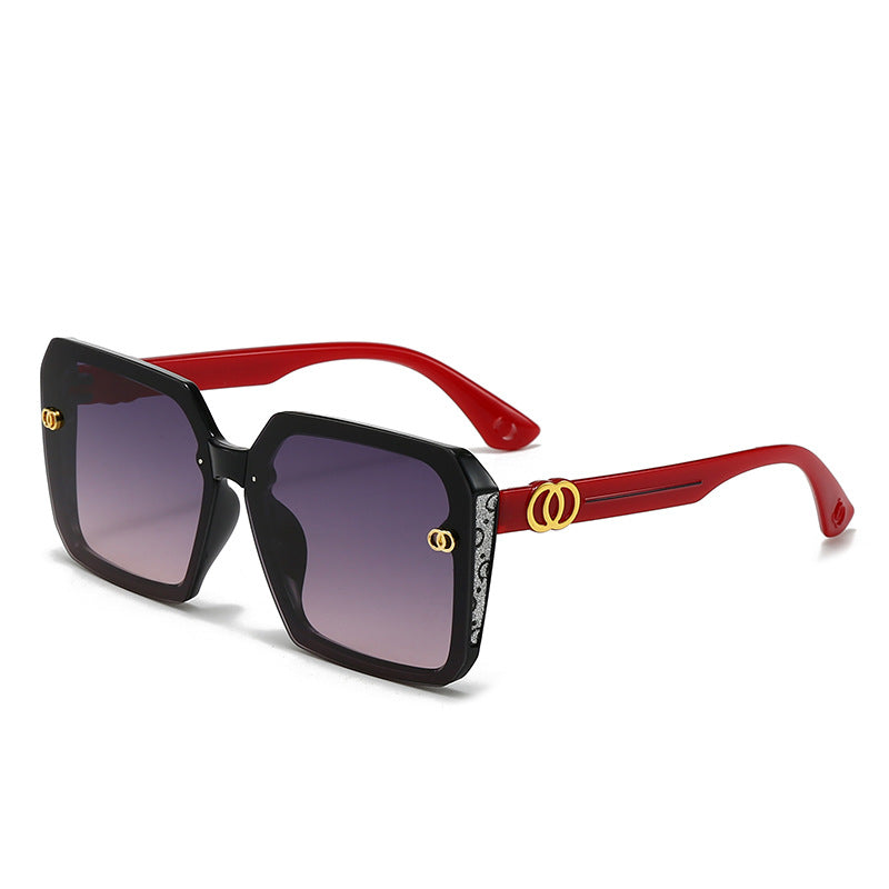 Oversized Geometric Sunglasses