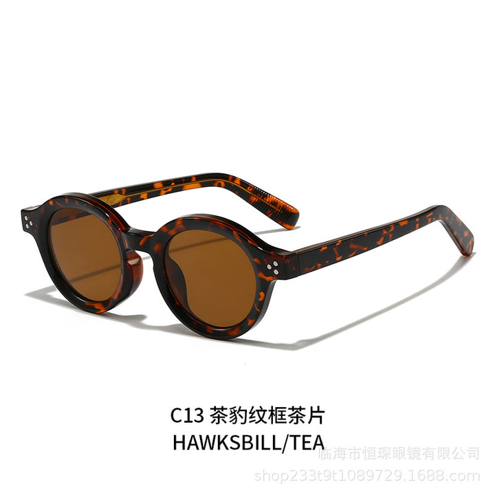 Women's fashionable sunglasses in elegant round design Stornfield