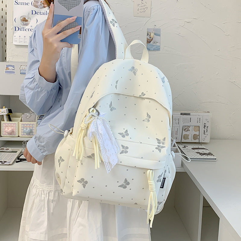 Butterfly-Themed Casual Backpack Stornfield