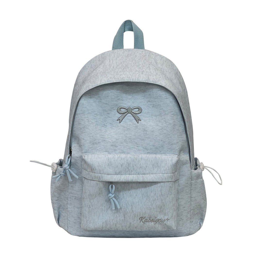 Elegant Bow-Embellished Casual Backpack Stornfield