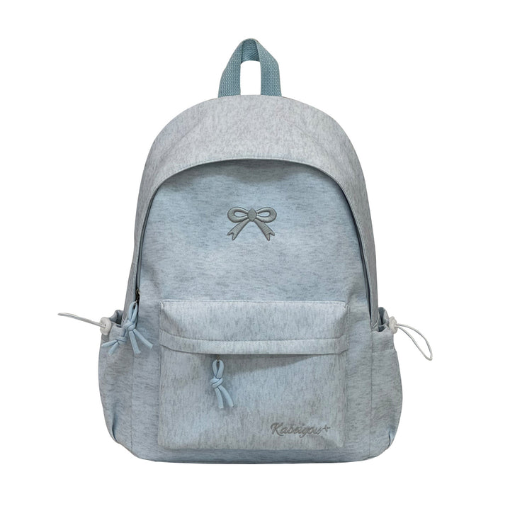 Elegant Bow-Embellished Casual Backpack Stornfield