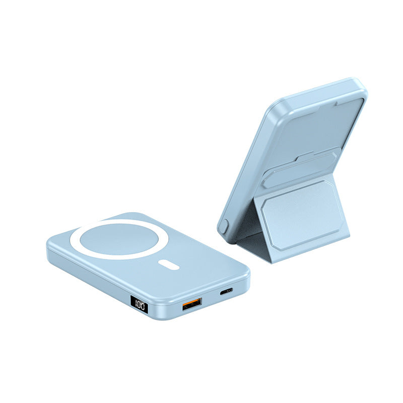 Portable power bank with integrated stand and LCD display Stornfield