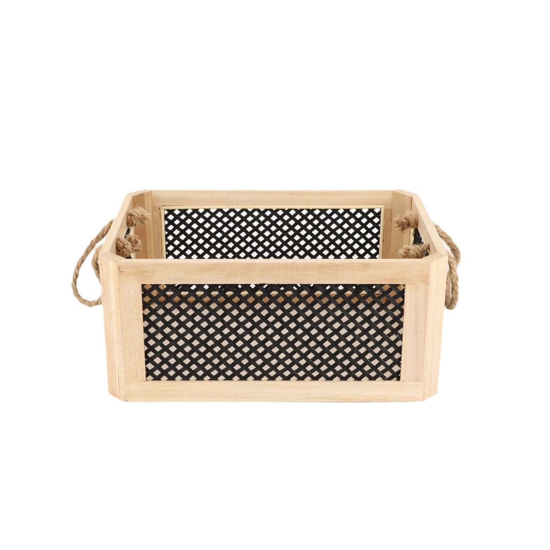 Decorative Woven Storage Crates Stornfield