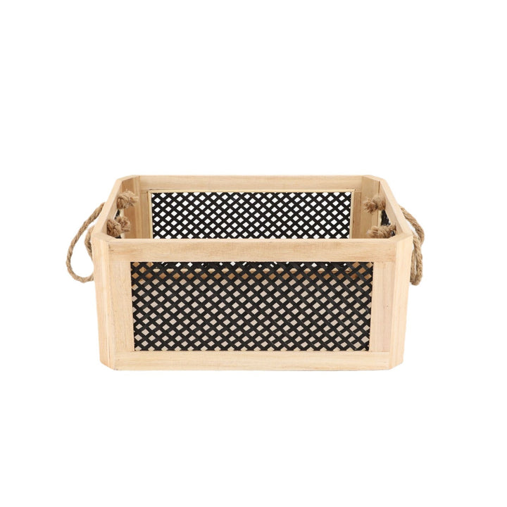 Decorative Woven Storage Crates Stornfield